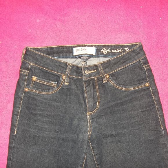 Garage Jeggings Jeans Size 0 High Waist Ladies Junior Size 0 - Picture 6 of 8